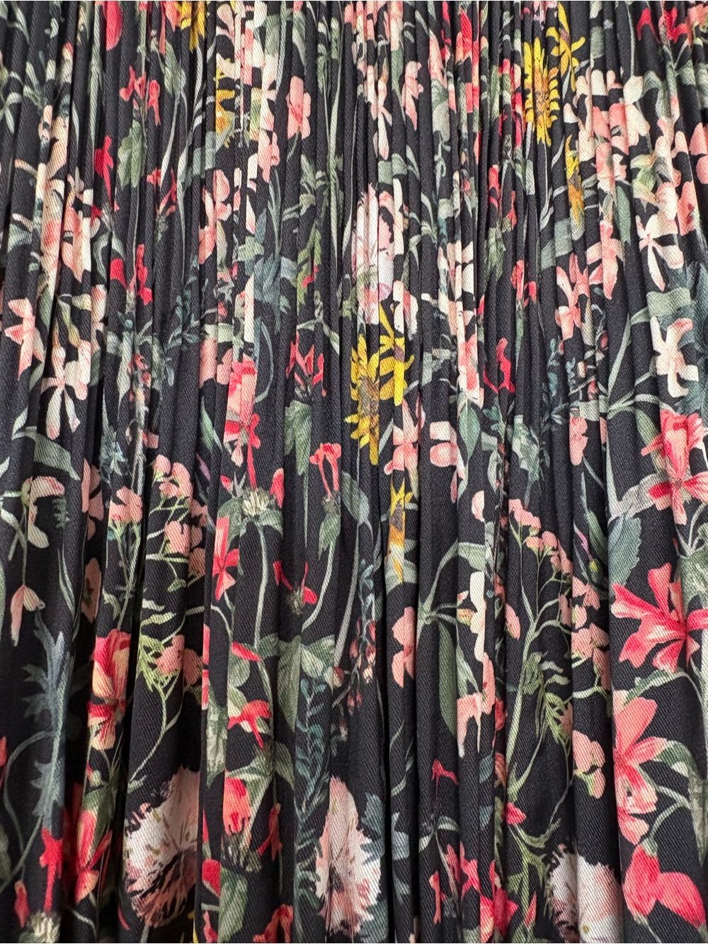NWT Scotch & Soda $158 FLORAL Printed Midi-Length Skirt XS - Picture 11 of 14